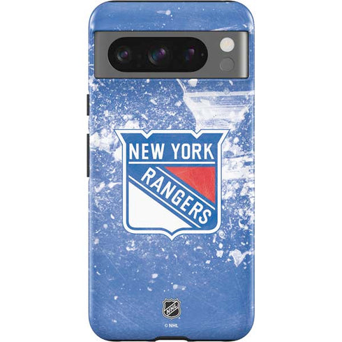 NHL New York Rangers Frozen Google Pixel 8 Pro Impact Case